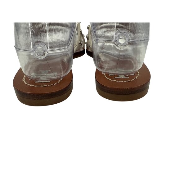 TORY BURCH PATOS STUDS‎ STRAPPY SANDAL Size 5.5 - Picture 4 of 7